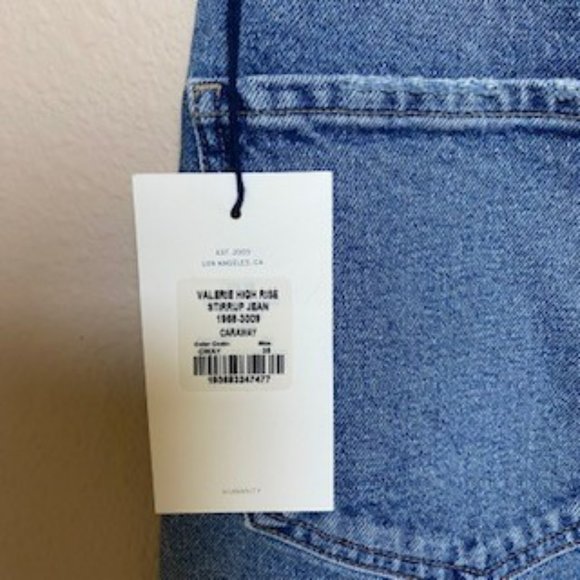 Citizens of Humanity Valerie Super High Waist Stirrup Jeans Caraway Size 25 NWT - Picture 4 of 6